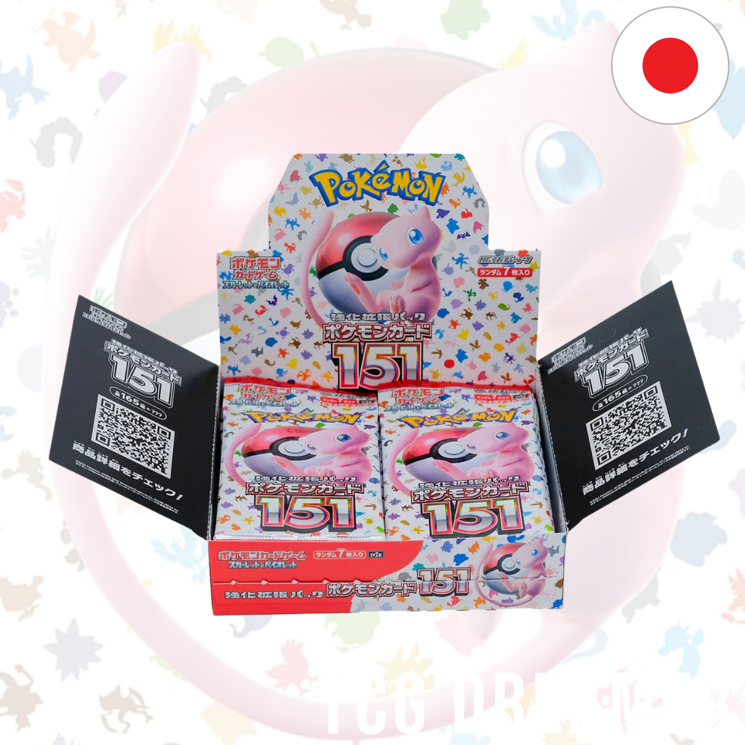 Pokemon 151 sv2a Japanese Booster Box