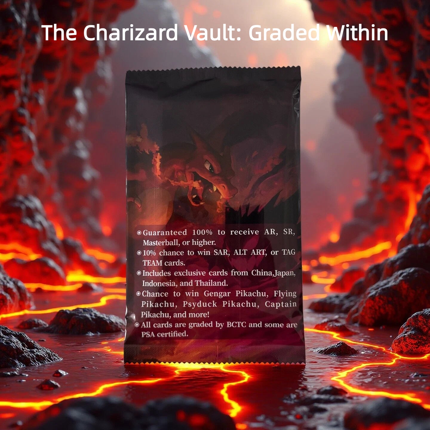 TCG Dreamer Series: The Charizard Vault-Graded Within