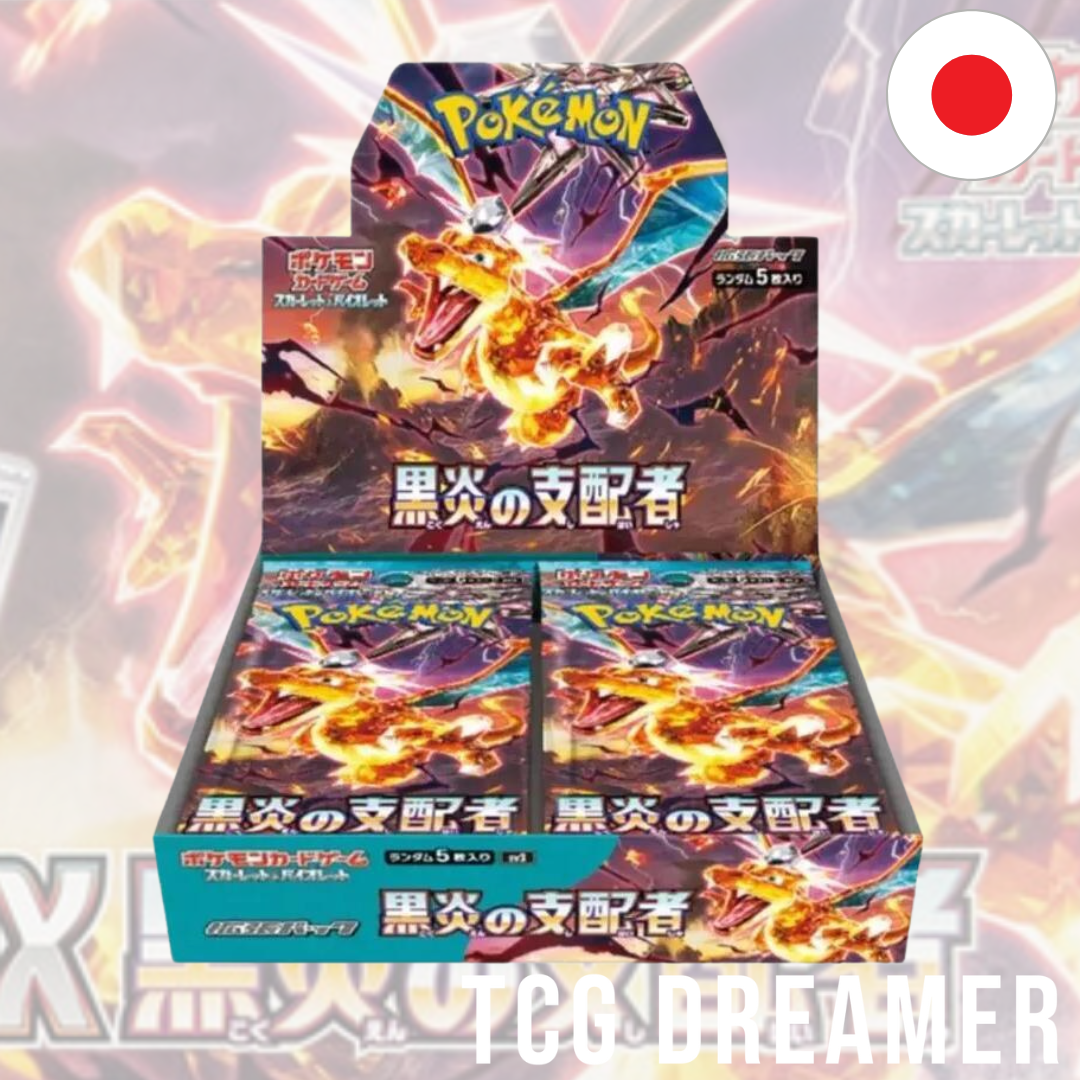 Pokemon Ruler Of The Black Flame sv3 Japanese Booster Box