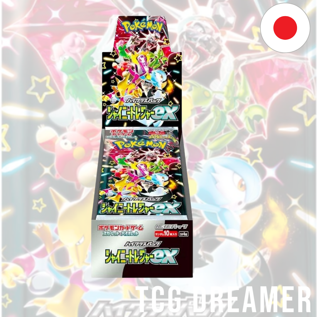 Pokemon Shiny Treasure ex High Class sv4a Japanese Booster Box