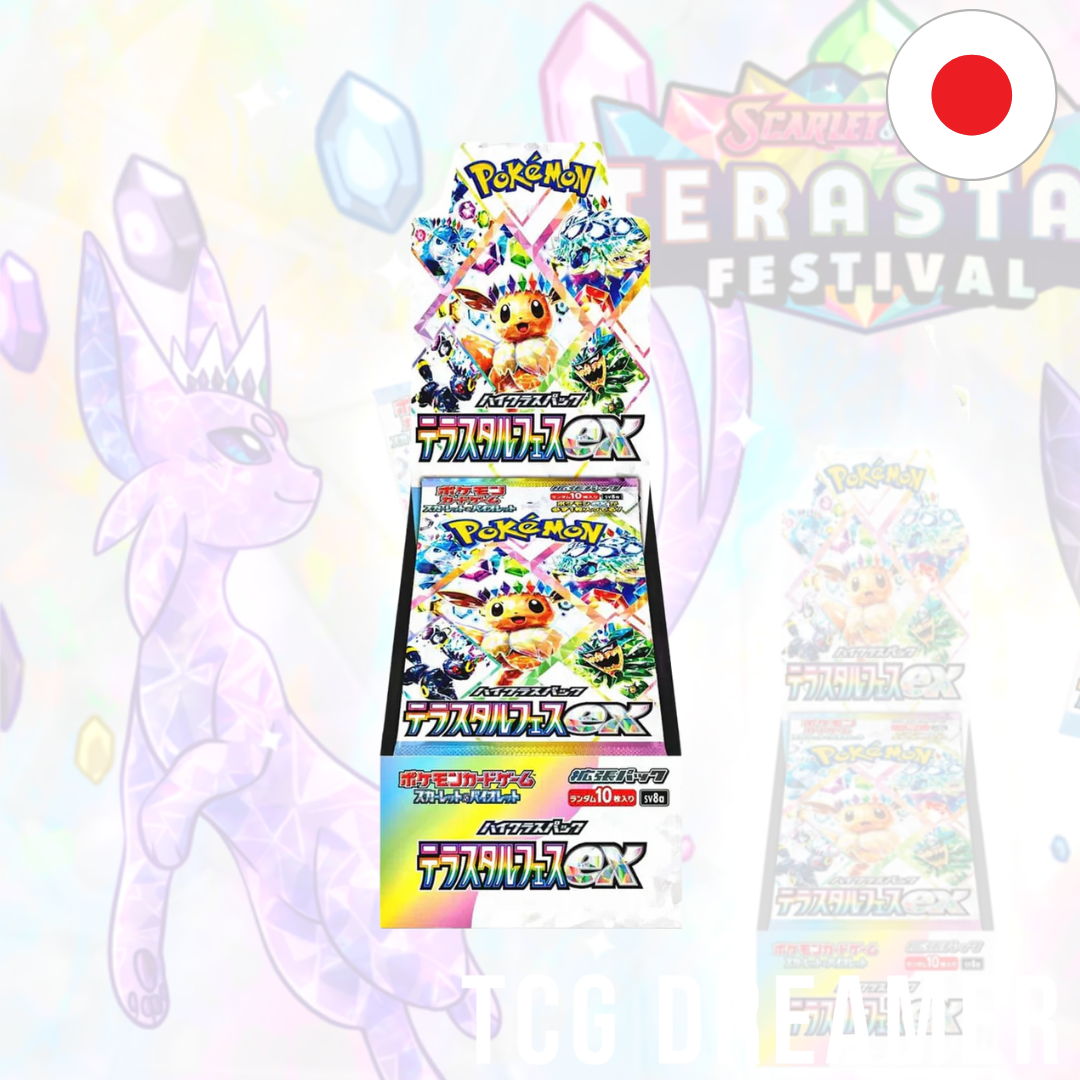 Pokemon Eeveelutions Terastal Festival ex High Class sv8a Japanese Booster Box